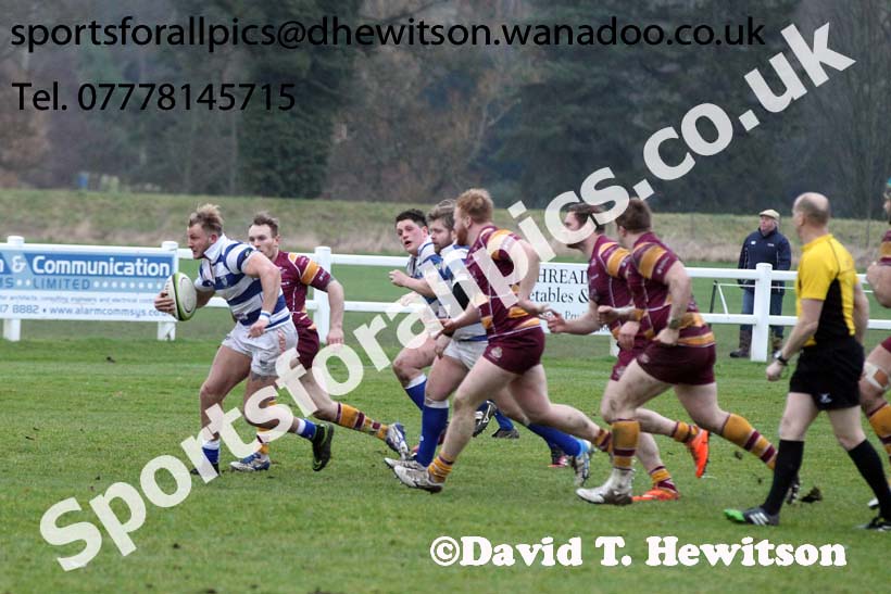 Tynedale v Sedgley Park, Tynedale Park, Corbridge, Northumberland. Photo: David T. Hewitson/Sports for All Pics
